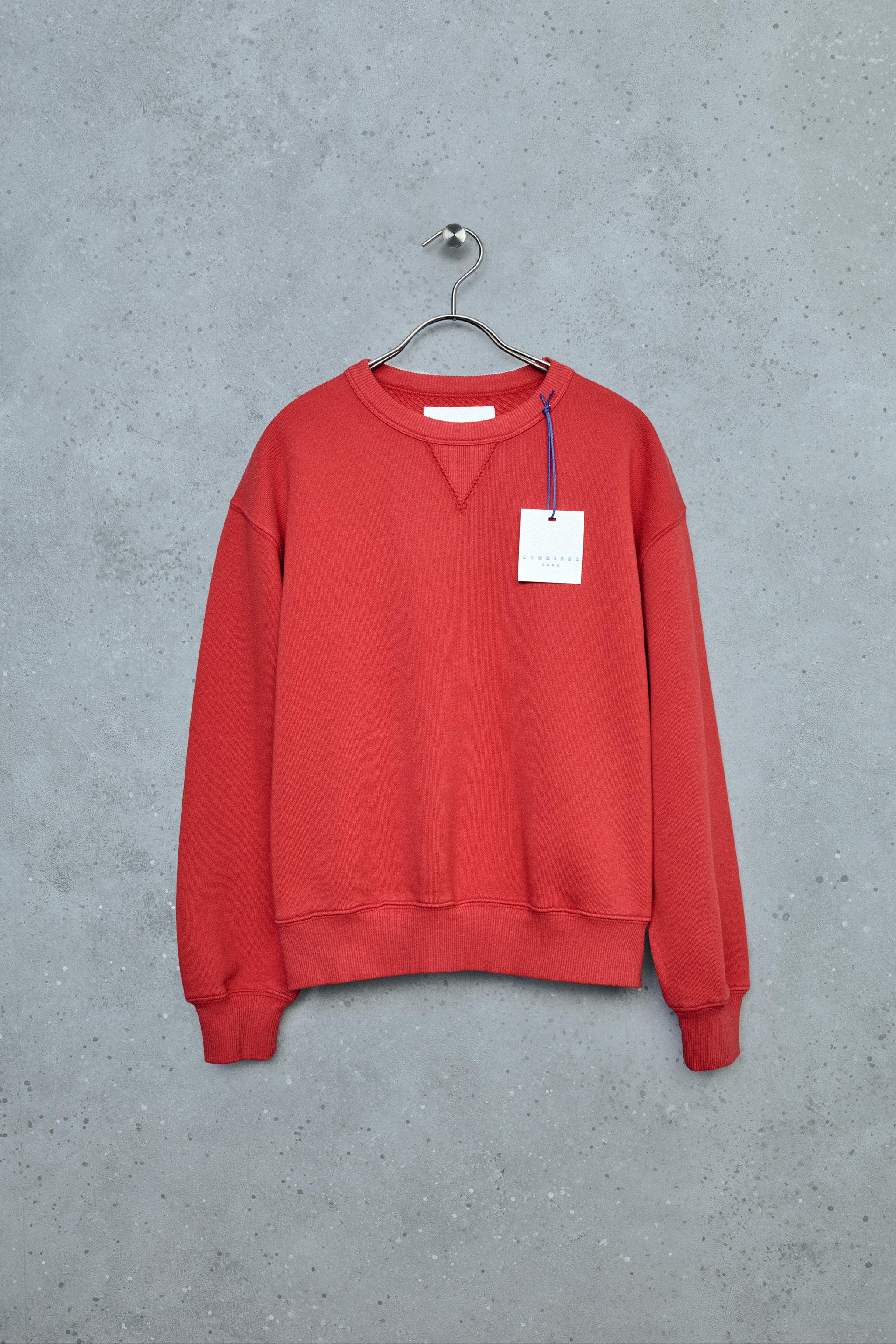STORIESZ - SWEAT UNI CÔTELÉ